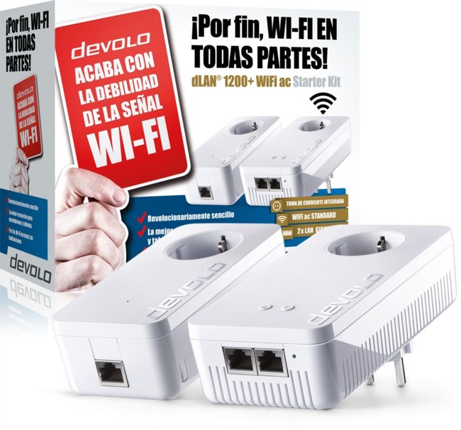 Dlan 1200 Wifi Ac Packshot Starter Kit Xl