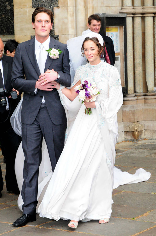 Leah Wood Boda Vestido Novia