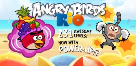 Angry Birds Rio se actualiza para añadir 24 nuevos niveles y los poderes