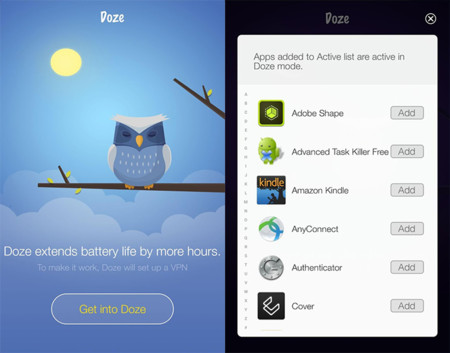 Se llama Doze, pero no funciona como Doze en Marshmallow: una app para ahorrar batería