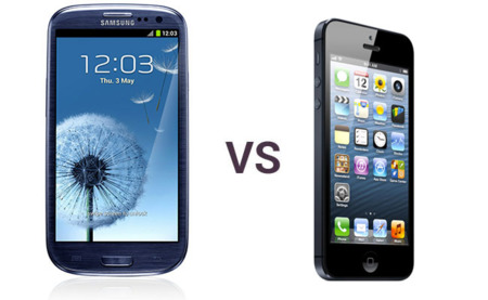 Comparamos al iPhone 5 con el Samsung Galaxy SIII