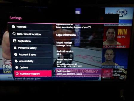 Google TV se actualiza a Android 4.2.2 y deja Honeycomb