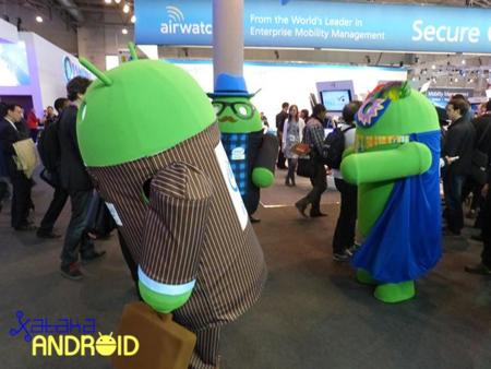 La imagen de la semana: Los androides de Intel vuelven a animar los pasillos del MWC 2014