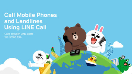 LINE para Android añade las llamadas a móviles y fijos