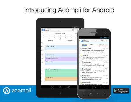 Acompli para Android, correos y calendarios en una misma aplicación