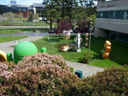 La imagen de la semana: Googleplex se inunda y las estatuas de Android salen mal paradas