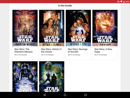 Google Play Store 5.4 esconde sorpresas: packs de películas y pre registro para aplicaciones