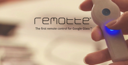 Remotte, control remoto español para Google Glass y Android en Kickstarter