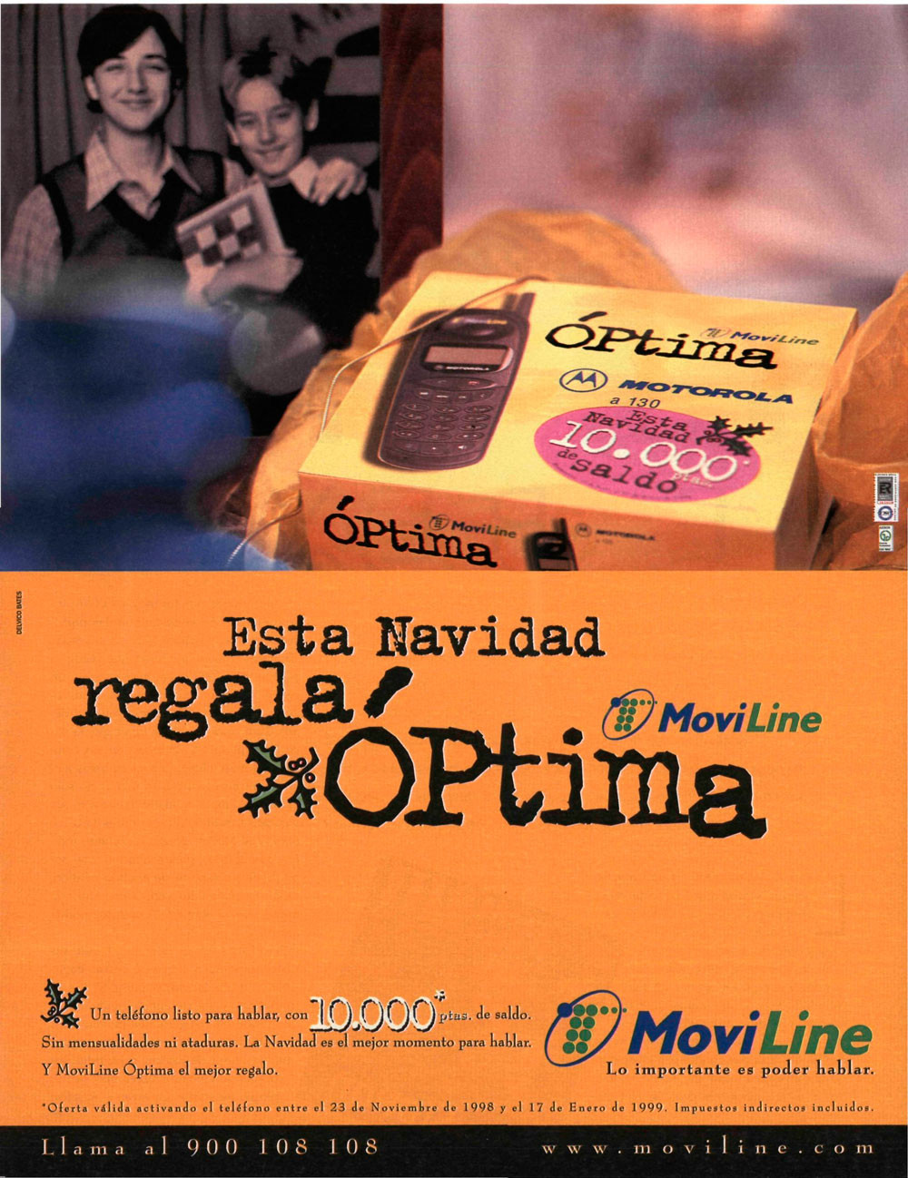 Anuncio Moviline Optima