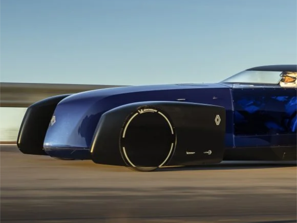 Com uma bateria simples de Renault Scenic, este carro percorreu mais de mil quilômetros sem recarregar