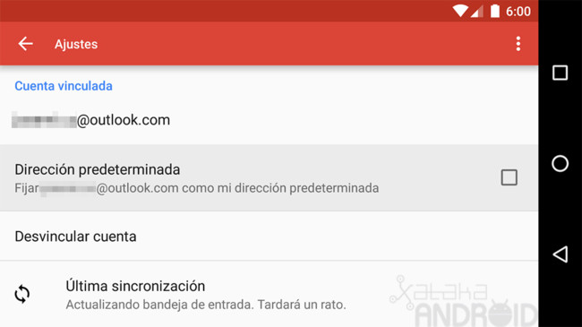 Dirección Predeterminada
