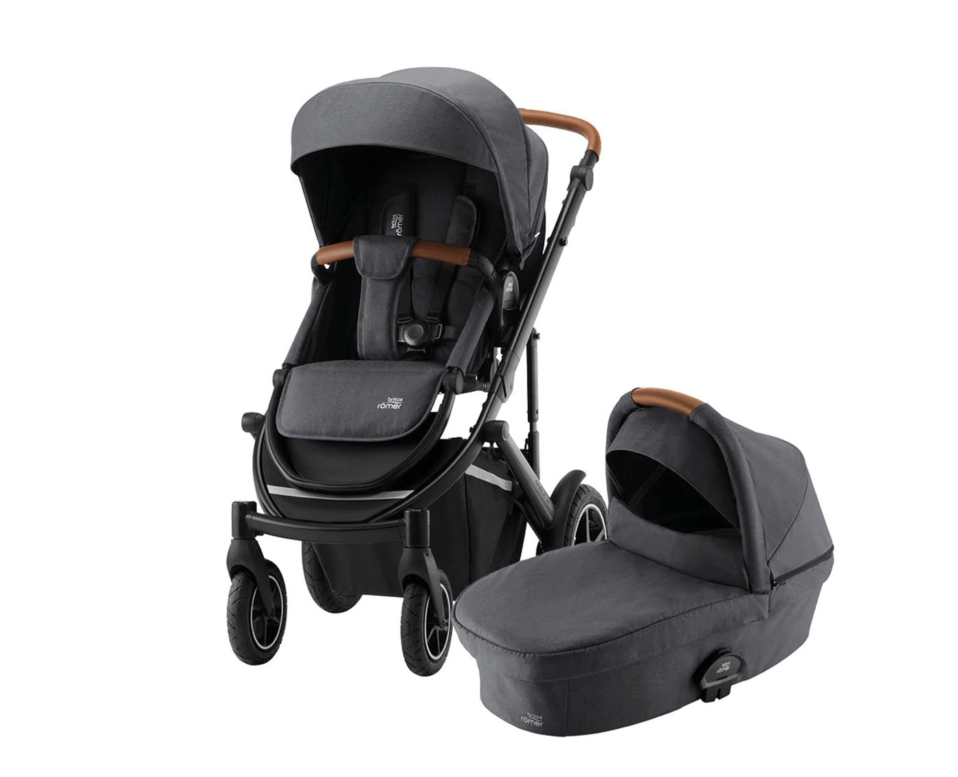 BRITAX RÖMER
Coche de paseo dúo Britax Römer Smile III Essential Midnight Grey gris oscuro