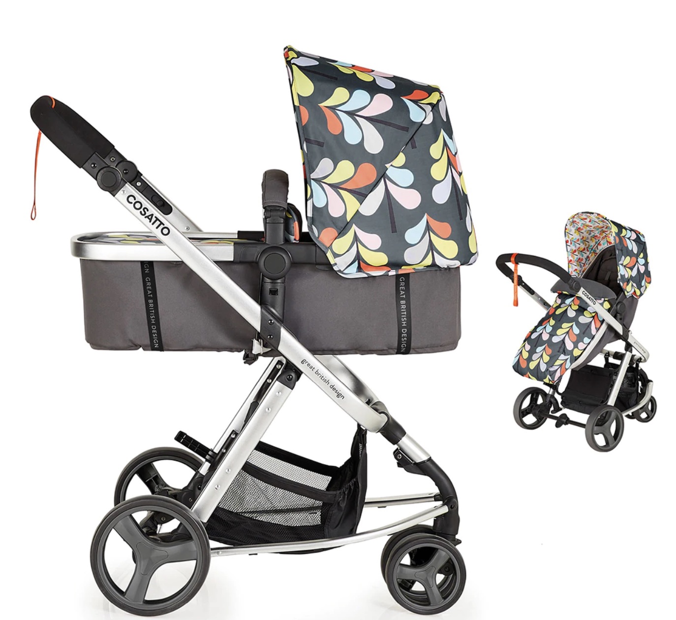 COSATTO
Coche de paseo dúo Cosatto Giggle 2 Nordik negro