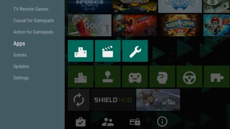 Android TV ya nos permite explorar todas sus aplicaciones y juegos compatibles en Google Play
