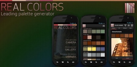 Real Colors, crea esquemas de color desde tu Android