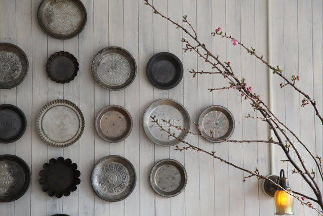 Vintage Pie Pan Wall Martha Stewart