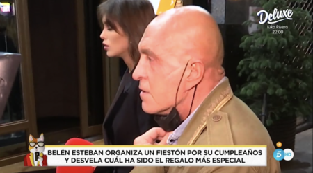 Kiko Matamoros y Marta López Álamo en el cumpleaños de Belén Esteban - Telecinco
