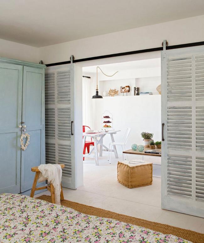 Cómo decorar un mini apartamento de verano de 37 m2