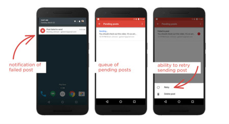 Google+ 7.5 te deja reenviar publicaciones fallidas y corrige un montón de errores