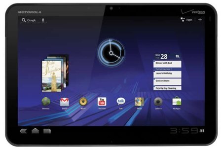 Motorola Xoom saldrá a finales de mes por 579€