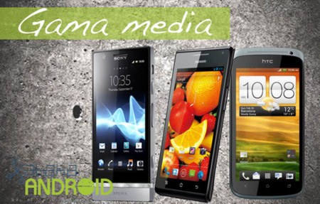 Los seis mejores teléfonos Android de gama media
