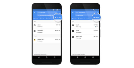 Google Maps para Android hace que pedir un taxi sea ahora mucho más sencillo y rápido