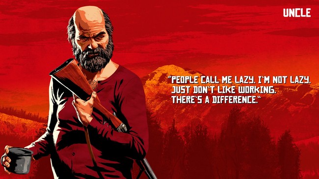 Red Dead Redemption 2 Uncle