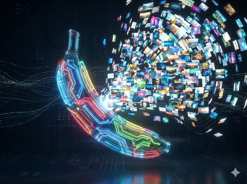 A Banana do Google é um sucesso e atinge recorde impressionante em curto prazo de tempo