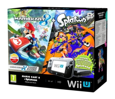 Wii U 32GB con dos juegos