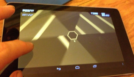 La versión de Super Hexagon para Android está cerca...pero hay problemas con el Nexus 7