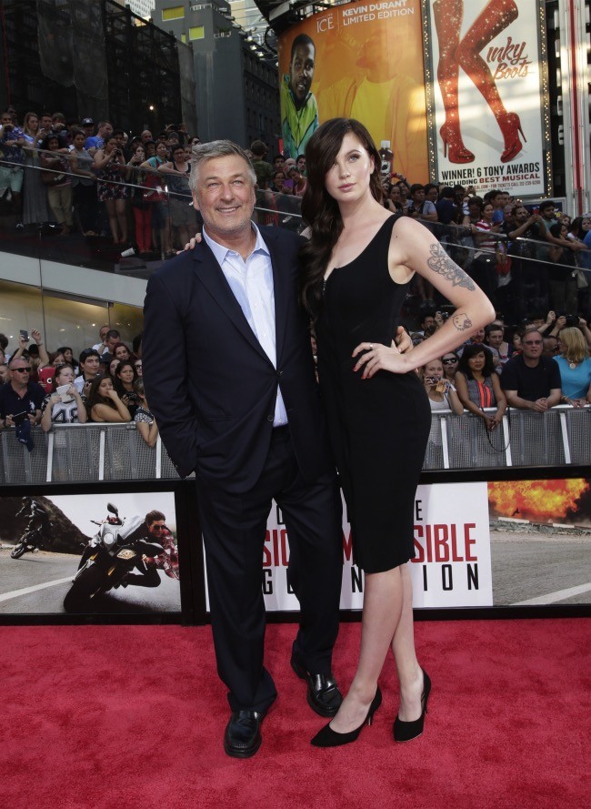 Alec e Ireland Baldwin