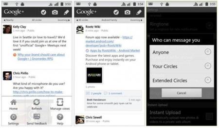 Google+ se actualiza para seguir mejorando la experiencia de usuario en el móvil
