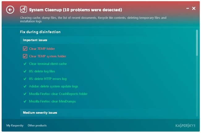 Kaspersky Cleaner