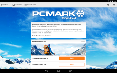 PCMark para Android ya disponible, el benchmark de referencia de Futuremark