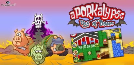 Aporkalypse -Pigs of Doom-: el fin del mundo llega en forma de juego a Android
