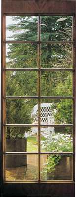 Transforma tu puerta fácilmente con un mural de papel pintado