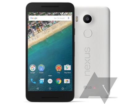 Nexus 5X también se deja ver en sus imágenes de prensa oficiales