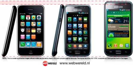 Apple manipula el tamaño del Galaxy S en las pruebas presentadas para demandar a Samsung