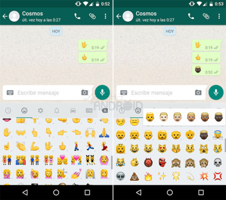 WhatsApp se actualiza en Google Play con muchas novedades, entre ellas "hacer la peineta" y el saludo vulcano