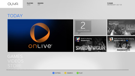 Onlive llegará a OUYA y con ello la consola tendrá juegos de gran presupuesto