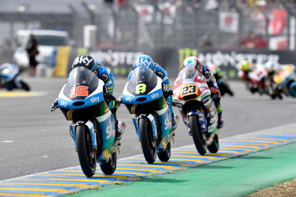 Andrea Migno Nicolo Bulega Niccolo Antonelli Moto3 2016