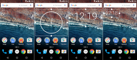 Reloj de Google ya permite ajustar el tamaño de sus widget y añade audio en Android Wear