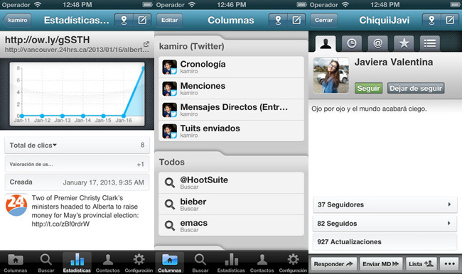 Cliente twitter - hootsuite