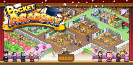 Pocket Academy, gestiona un instituto y prepara chavales para el futuro de la mano de Kairosoft