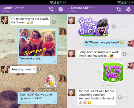 Viber se vuelve a actualizar, ahora con la posibilidad de hacer dibujos a mano sobre fotos