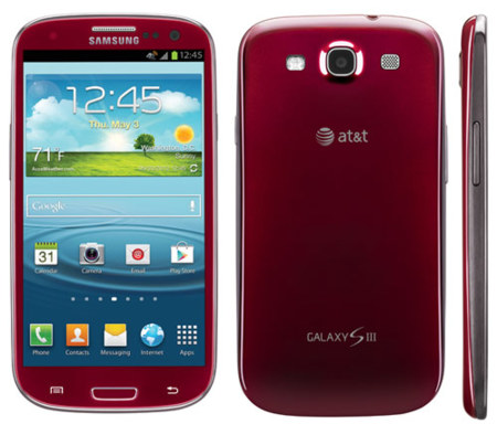 Galaxy SIII se estrenará en una versión exclusiva en rojo, en Estados Unidos