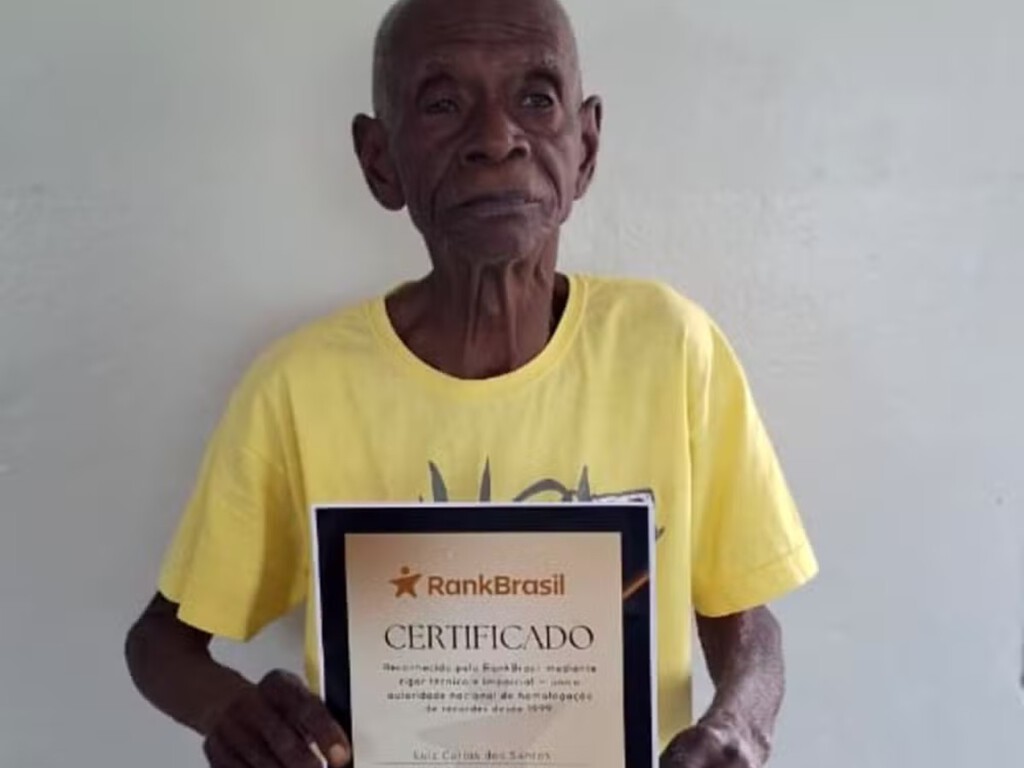 O segredo da longevidade não está no Japão nem na Europa: o homem mais velho do mundo é um brasileiro de 118 anos que vive asilado há meio século