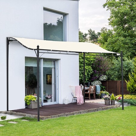 Pérgola de pared