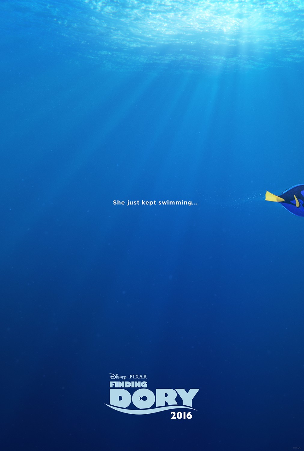 Teaser póster de Buscando a Dory (Finding Dory)