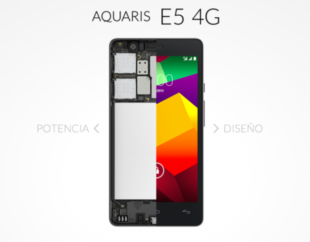 Bq Aquaris E5 4G llega también en versión de 8GB por 199 euros